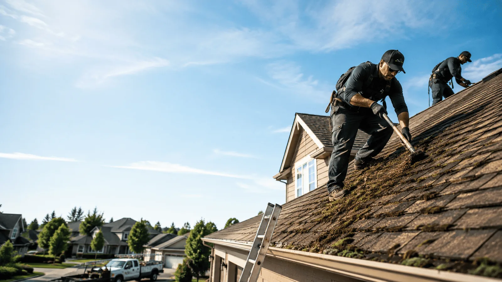 Roof Moss Removal in Durham, ME near me